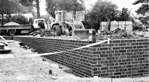 Church Hall Being Built