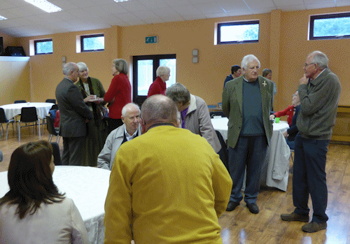 Church Hall In Use